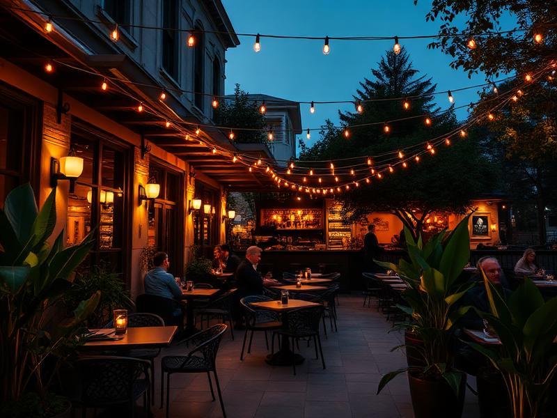 Outdoor seating